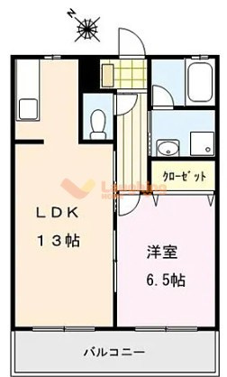ヴェルドミール湯の坂の間取り