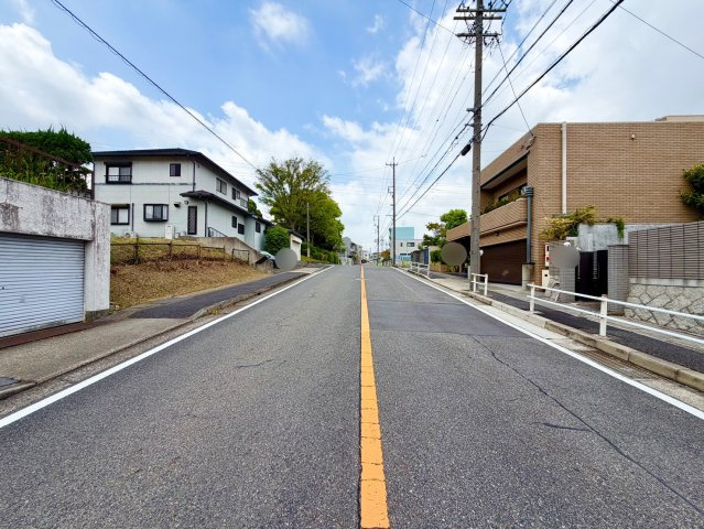 名東区高間町土地の前面道路含む現地写真|前面道路②