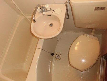 プレミール北堀江の浴室