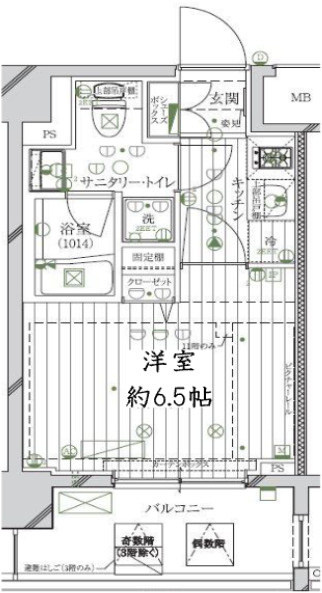 レガリス品川南大井パークサイド【おとり物件なし】の間取り