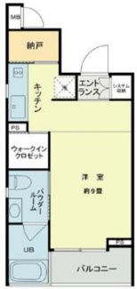【間取り】 | ベルファース新橋 | 間取りです。