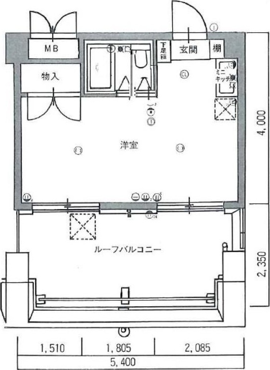 エスポワール井尻の間取り