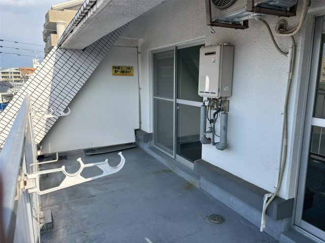 エスポワール井尻のバルコニー