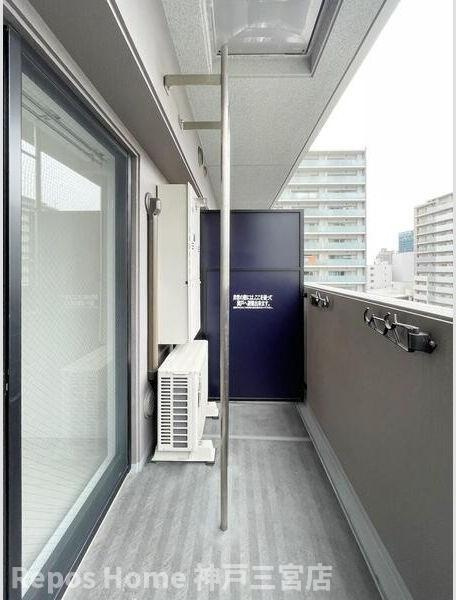 S-RESIDENCE神戸磯上通のバルコニー