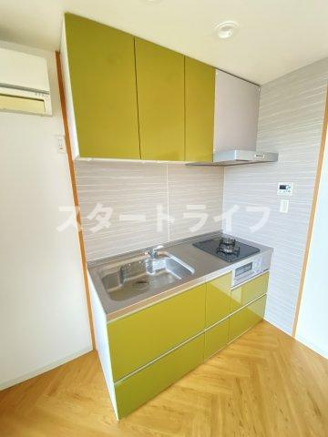 大阪市淀川区三津屋中２丁目の賃貸マンションのキッチン