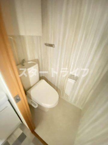 大阪市淀川区三津屋中２丁目の賃貸マンションのトイレ
