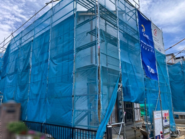 ブルーミングガーデン　市川市曽谷４丁目４棟／１期１号棟の前面道路含む現地写真|★販売現地★2026.5.4撮影