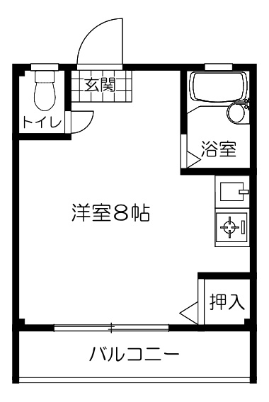 ネオセレス五番館の間取り