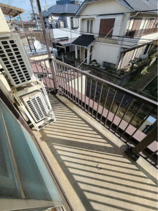 松戸市岩瀬戸建のバルコニー