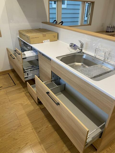 柏市篠籠田の中古一戸建のキッチン