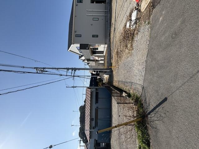 柏酒井根５丁目　第１期の前面道路含む現地写真