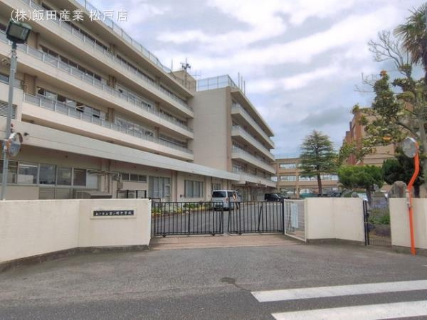 松戸市古ケ崎３丁目の売地の周辺|松戸市立古ケ崎中学校まで900m
