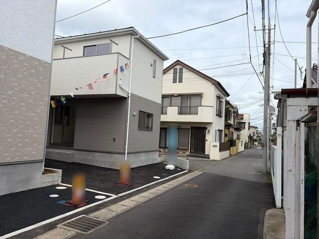 鎌ケ谷市くぬぎ山　第１２の前面道路含む現地写真