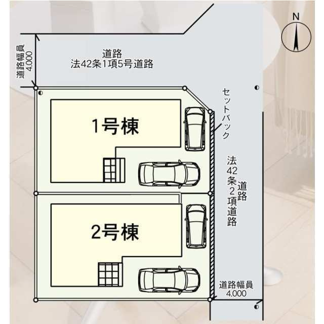 鎌ケ谷市くぬぎ山　第１２の区画図