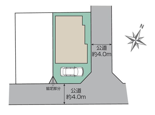 鎌ヶ谷市初富中古一戸建ての区画図
