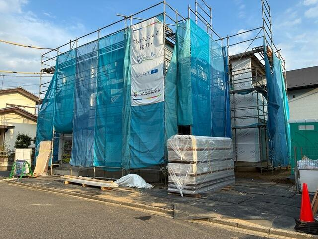 流山市北の前面道路含む現地写真