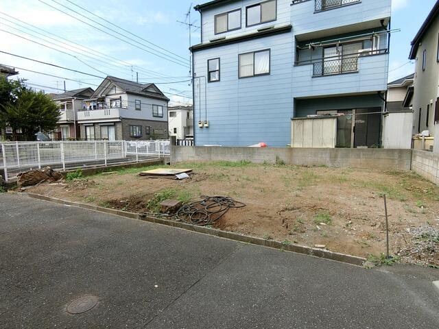 松戸市栄町２丁目の売地の外観