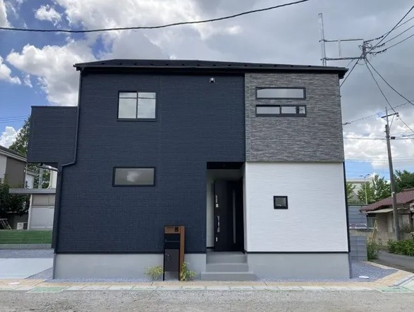 蓮田市関山3丁目全3棟　1号棟の外観パース