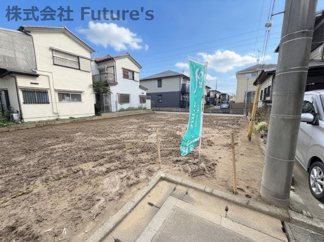 三郷市戸ケ崎1丁目　建築条件無し売地の外観|現地の写真になります。