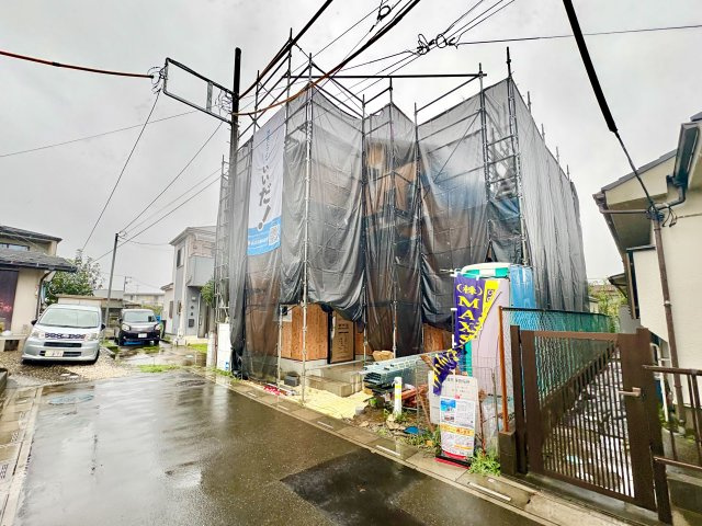 《仲介手数料半額》上尾市壱丁目東の前面道路含む現地写真
