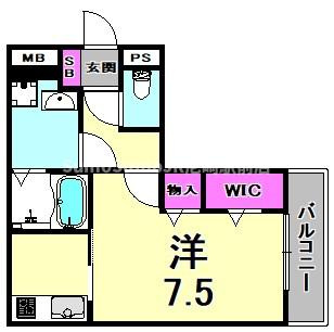 サニーコート杭瀬の間取り