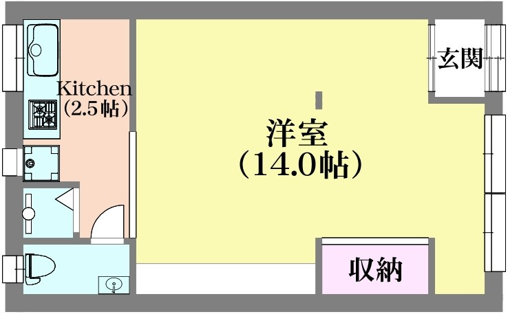 苅藻通4丁目連棟平屋