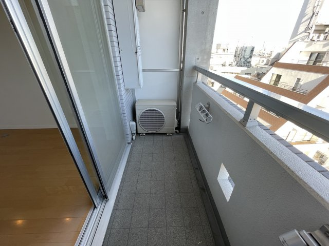 調布市多摩川５丁目の賃貸マンションのバルコニー