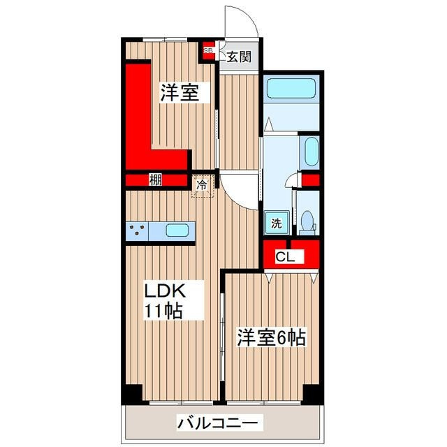 秀和第四東陽町レジデンスの間取り|間取りです。