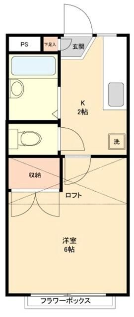 サンパレスオノの間取り