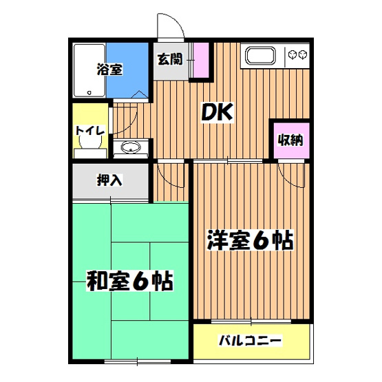 【間取り】 | シャトル栄和