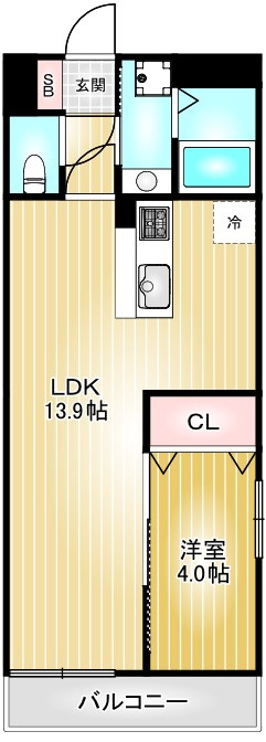 Primal千種luno|名古屋市の賃貸ならMy賃貸の間取り|Primal千種luno