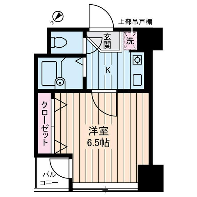 アベニール曙橋の間取り