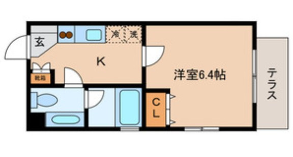 ＭＥＴＲＯ.Ｓ.Ｊ.Ｋの間取り