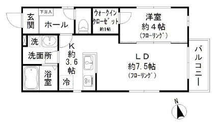 【間取り】 | パークサイド南品川