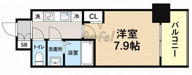 【間取り】 | SOLメイクス寺田町GRAN