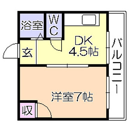 マロンハウスの間取り