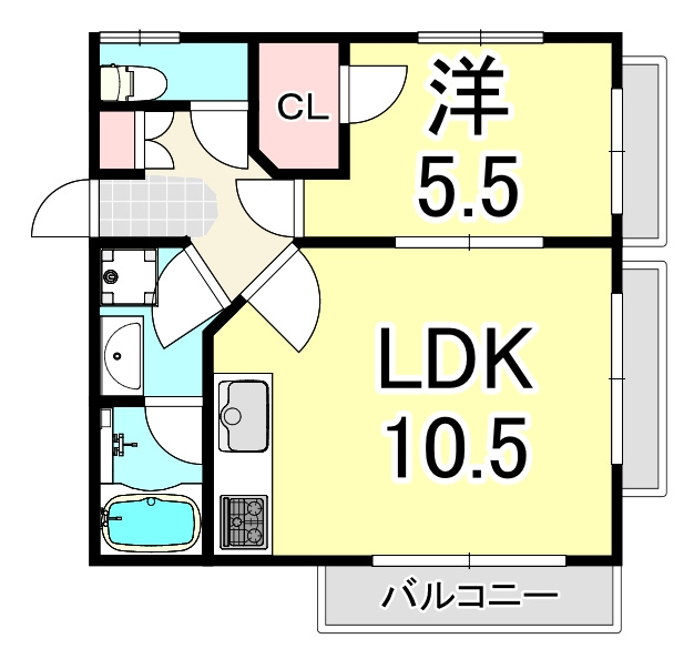 青楓館（西宮市）の間取り