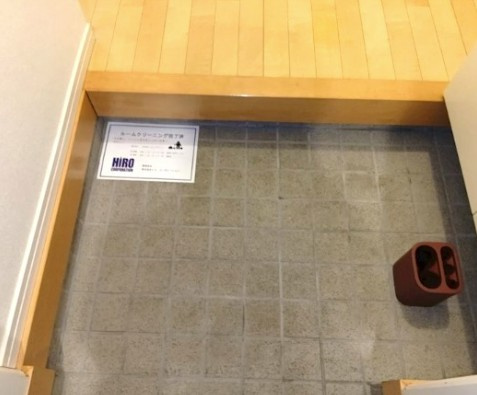 ラルゴの玄関