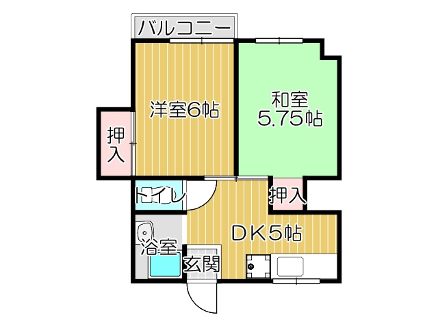 子籠ビルの間取り