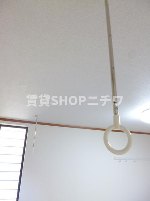 クレールリーフのその他|☆室内物干しフック付き☆