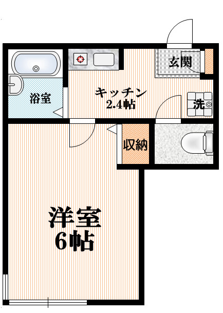 クレールリーフの間取り