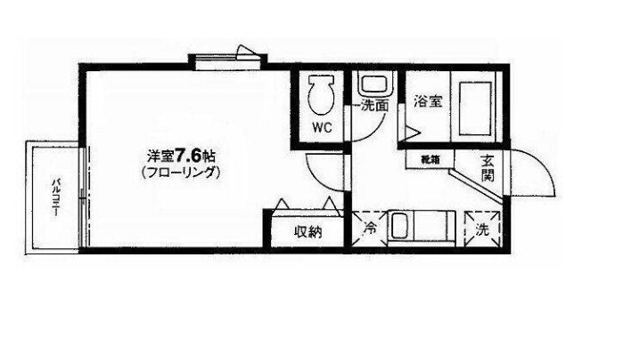 アルサ幡ヶ谷の間取り