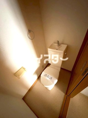 八王子市南新町のアパートのトイレ