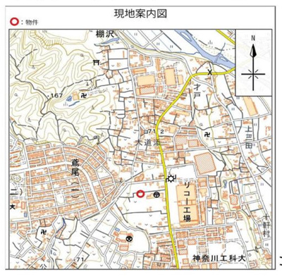 【地図】 | 厚木市下萩野　売地