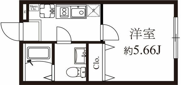 モダンラフォンテ高島平Ａの間取り|間取りです。