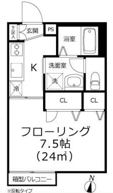 ラッキーベアの間取り
