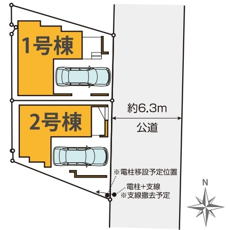 さいたま市大宮区天沼町　17期　新築一戸建て　KEIAI GRACE　01の区画図|1号棟