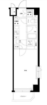 ルーブル錦糸町参番館の間取り|間取りです。