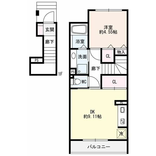 Shalom芦池の間取り
