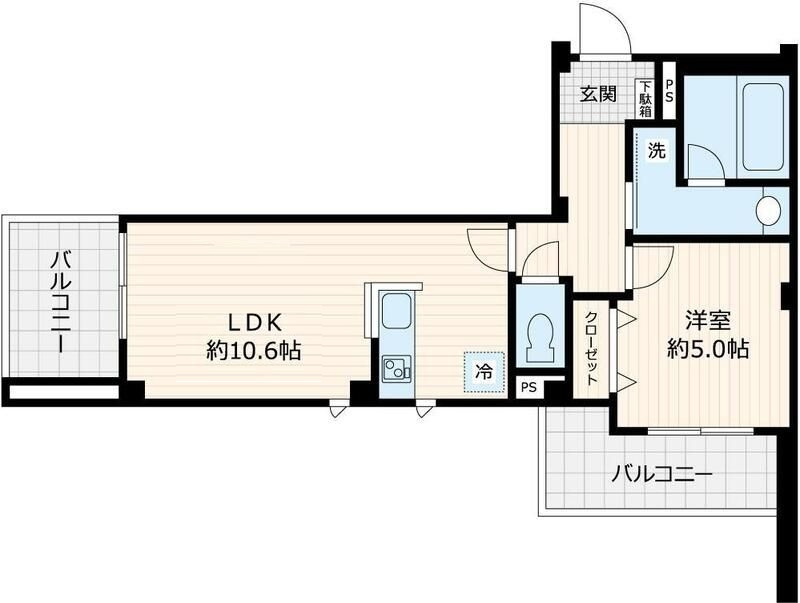 セル　エット　ルミエールの間取り|間取りです。